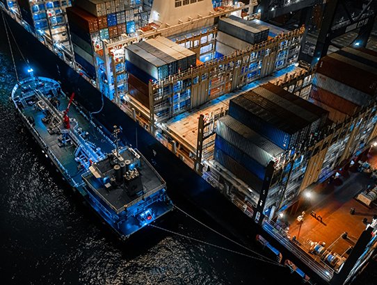 Our logistics team in action